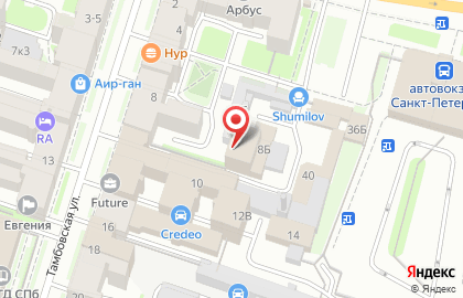 Клининговая компания Блестящий результат в Фрунзенском районе на карте