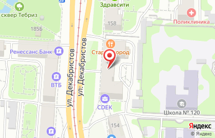 Компания Леотек-Волга на улице Декабристов на карте