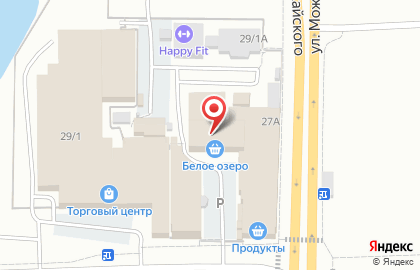 Магазин бытовой химии на улице Можайского на карте