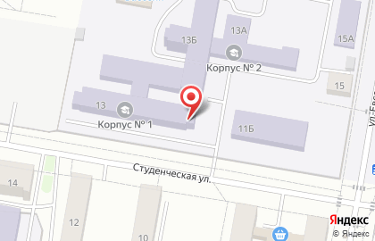 Банкомат КС Банк на Студенческой улице на карте