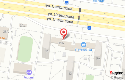 Магазин строительных материалов Муравей в Автозаводском районе на карте