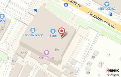 Магазин расходных материалов для салонов красоты Варвара на Московском шоссе, 5а на карте