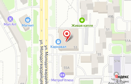 Магазин Триал-Спорт в Челябинске на карте