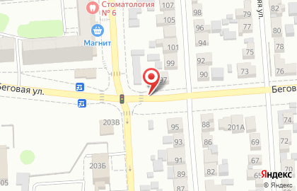 Автозапчасти на Беговой, ИП Бобряшов А.В. на карте