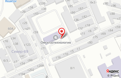 Омскгазтехнология на карте