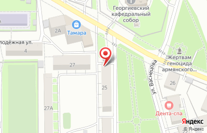 Продовольственный магазин Арбат на улице Васнецова на карте