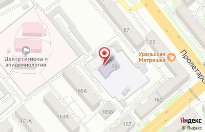 Смородинка на Пролетарской улице на карте