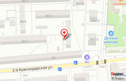 Мир знаний на 2-ой Краснодарской улице на карте