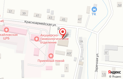 Отдел судебных приставов Михайловского района на карте