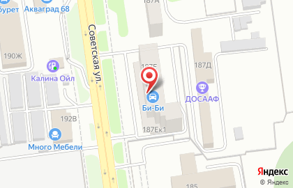 Би-Би на Советской улице на карте