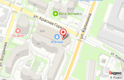 Цветочный рай на улице Красная Горка на карте