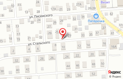 Полиграфический центр на улице Стальского на карте