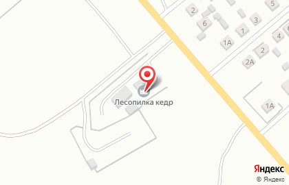 Лесопилка Кедр на карте
