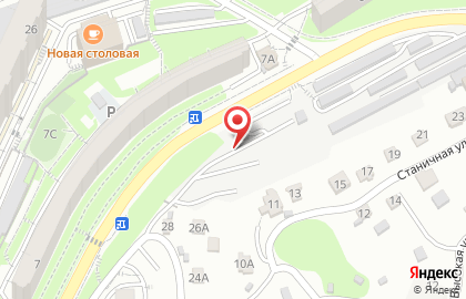 Автостоянка во Владивостоке на карте