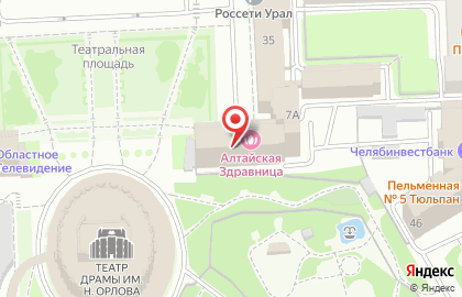 Коммерческая фирма Ланвер на площади Революции на карте