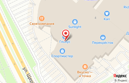 Магазин зоотоваров Мир хвостатых в Чкаловском районе на карте