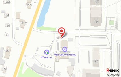 Автомагазин в Омске на карте