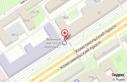 Военный институт военных дирижеров на карте