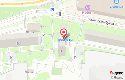 Компания Цветология на Славянском бульваре на карте