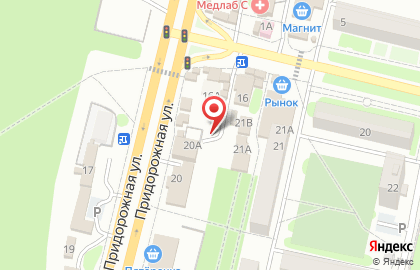 Фруктово-овощная лавка в Северном микрорайоне на карте