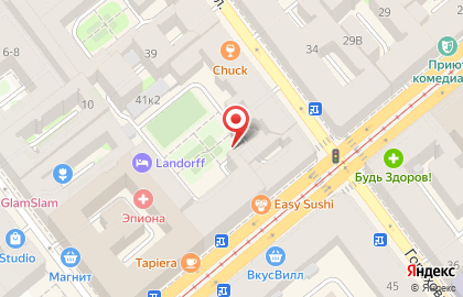 Магазин Кружева в Адмиралтейском районе на карте