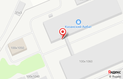 Сувенирная лавка в Казани на карте