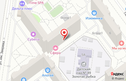 Арт-академия в Красногорске на карте