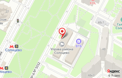 Аппарат Совета депутатов муниципального округа Солнцево на карте