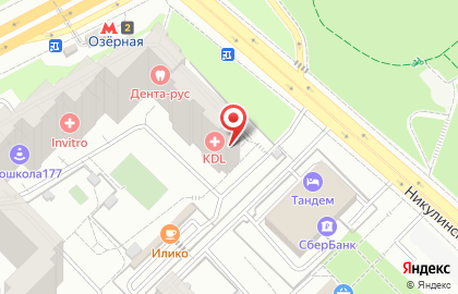 ООО Центр Бытовых Услуг 77 на улице Никулинская на карте