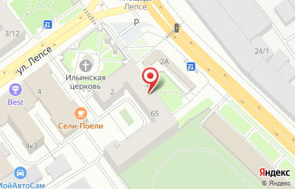 Магазин тканей в Кирове на карте