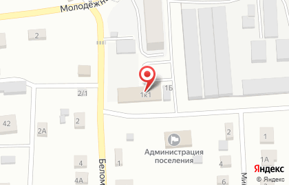Универсам Центральный на Беломорской улице на карте