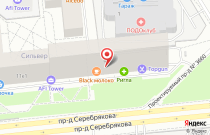 Коворкинг-центр SOK на проезде Серебрякова на карте