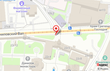 Даниловская Лавка на карте