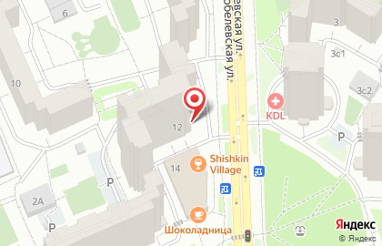 Магазин Красное & Белое в Москве на карте