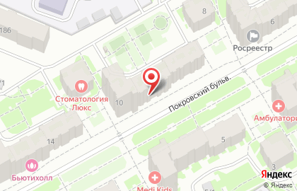 Кадастровая палата Республики Коми на Покровском бульваре на карте