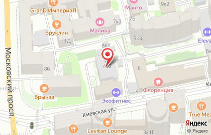 Коммунальная служба Сервис-Недвижимость в Московском районе на карте