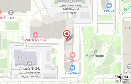 Школа программирования Алгоритмика на улице Борисовка в Мытищах на карте