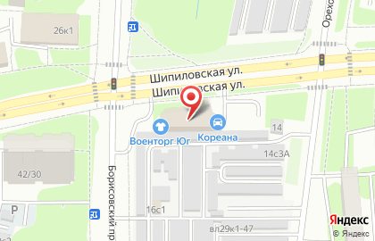 Служба доставки Пекинская утка на карте