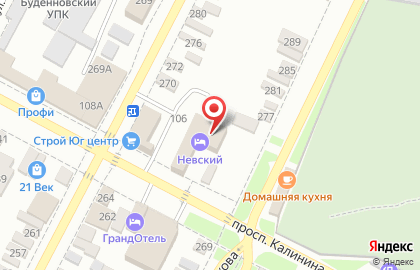 Гостиница Невский на карте
