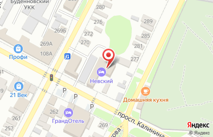 Салон красоты Невский, салон красоты в Будённовске на карте