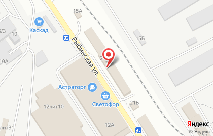 Студия паркета на Рыбинской улице на карте