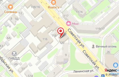 Газета Знамя труда на карте