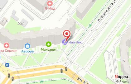 Японская парикмахерская Чио Чио на улице Карла Маркса на карте