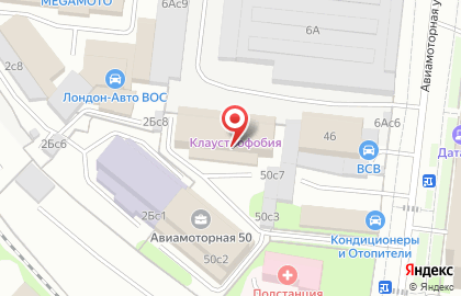 Москерамзит на Авиамоторной улице на карте