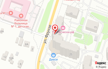 Агентство недвижимости Квартирный вопрос на Талсинской улице на карте