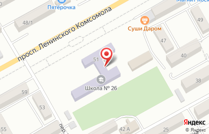 Международная кибершкола KIBERone на проспекте Ленинского Комсомола на карте