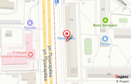 Магазин Рубль Бум и 1b.ru на улице Пушкарева на карте