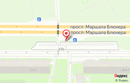 Автостоянка Ладога на карте