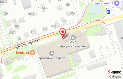Иркутскгорэлектротранс, МУП на карте
