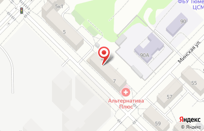 Почта России в Тюмени на карте
